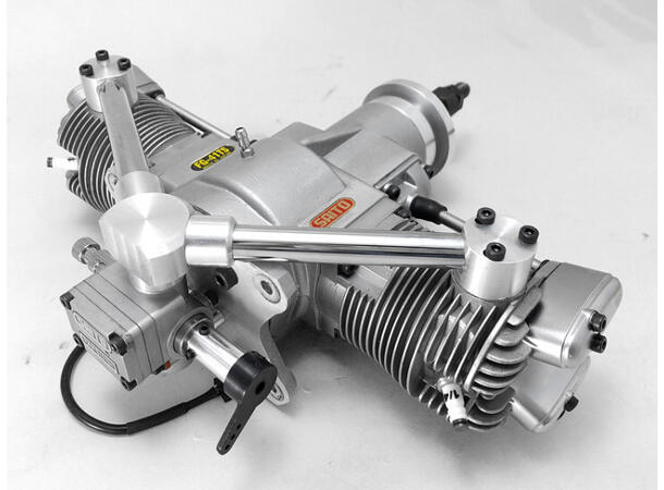 Saito FG-41TS 41cc 4-takt Twin Bensin motor
