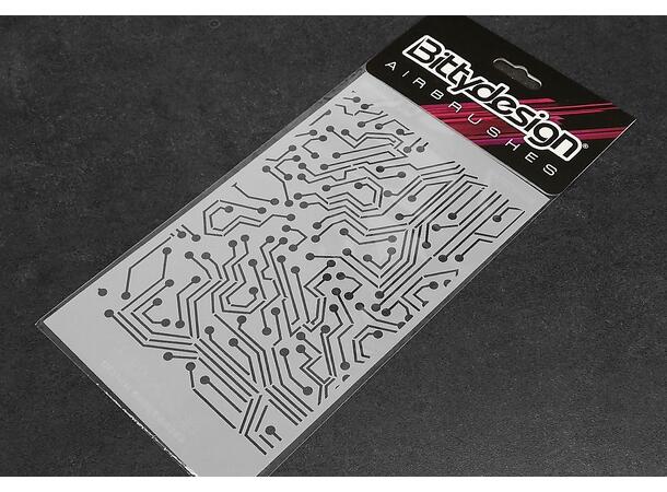 Stensil - Electronic Circuit Bittydesign