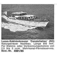 Tegninger av Chris Craft  Constellation Aeronaut     810mm lang