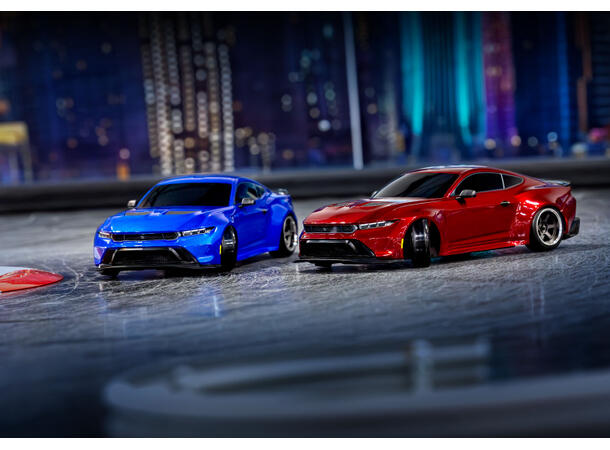 Traxxas 4-TEC Drift 2WD Mustang XL-5 TQi Hvit  RTR 1/10 skala