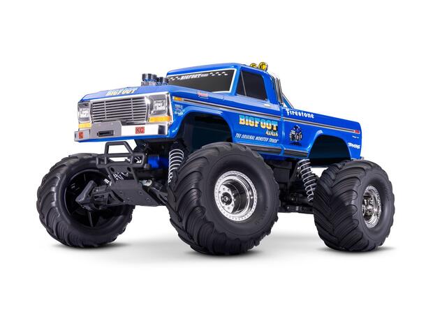 Traxxas BIGFOOT No.1 Classic 1/10 RTR TQ 2WD  BLÅ 1/10 skala