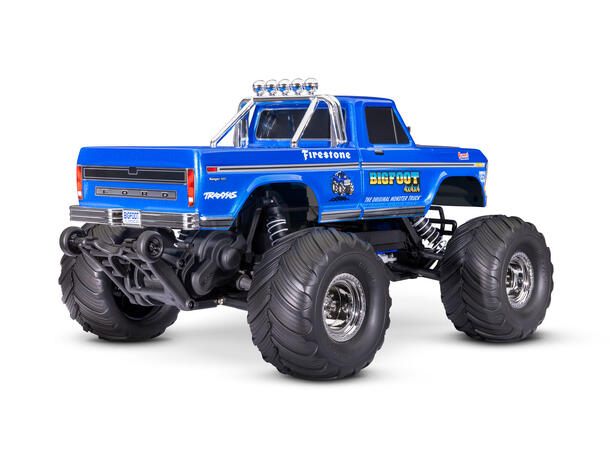 Traxxas BIGFOOT No.1 Classic 1/10 RTR TQ 2WD  BLÅ 1/10 skala