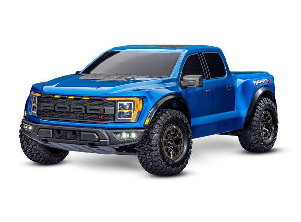 Traxxas Ford F-150 Raptor-R 4WD 1/10 RTR TQ LED Blå