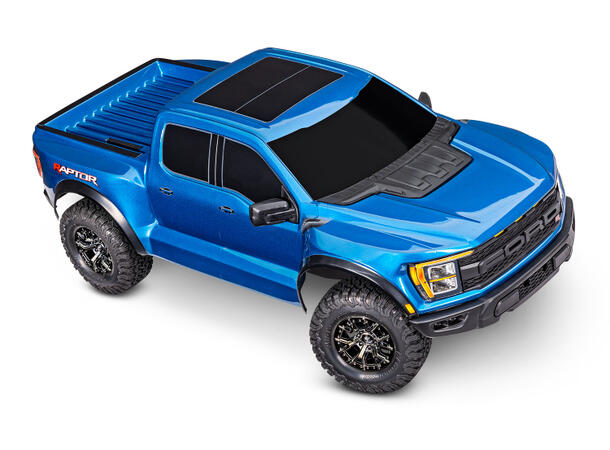 Traxxas Ford F-150 Raptor-R 4WD 1/10 RTR TQ LED Blå