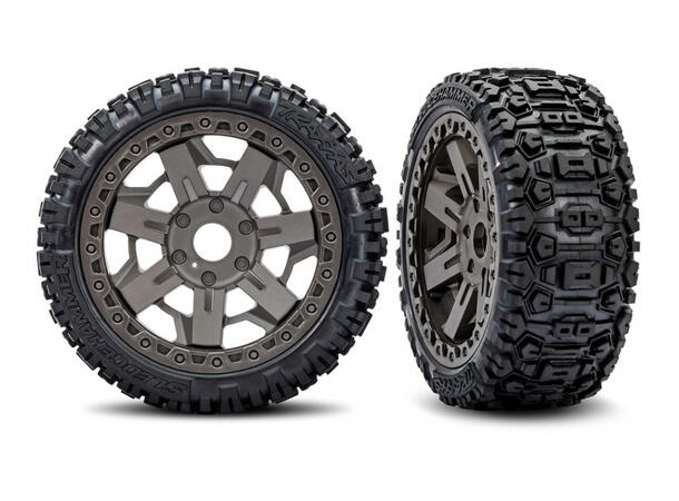 Traxxas Jato 4x4 1/8 BL-2s EHD RTR Red Børsteløs u/batteri,lader 1/8 skala