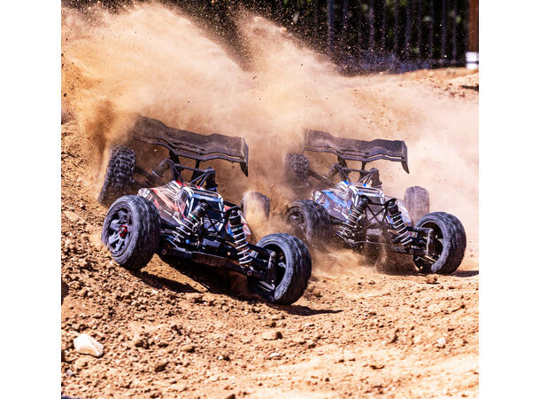 Traxxas Jato 4x4 1/8 BL-2s EHD RTR Red Børsteløs u/batteri,lader 1/8 skala