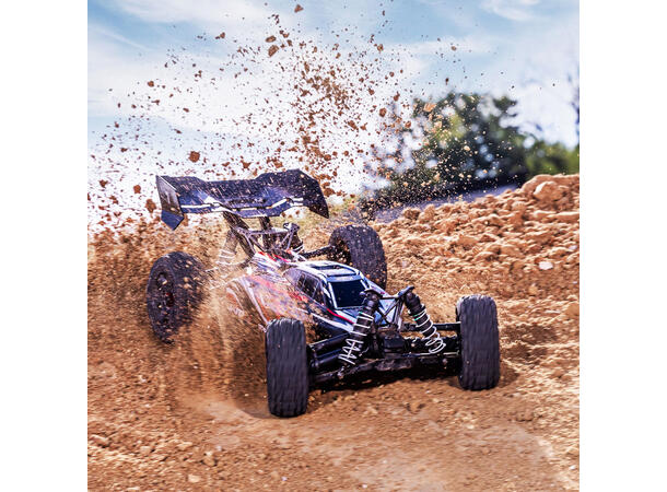 Traxxas Jato 4x4 1/8 BL-2s EHD RTR Red Børsteløs u/batteri,lader 1/8 skala