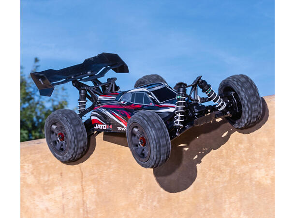 Traxxas Jato 4x4 1/8 BL-2s EHD RTR Red Børsteløs u/batteri,lader 1/8 skala