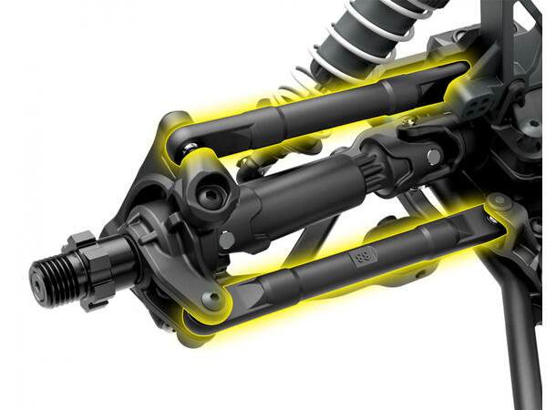 Traxxas Jato 4x4 1/8 BL-2s EHD RTR Red Børsteløs u/batteri,lader 1/8 skala