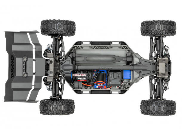 Traxxas Jato 4x4 1/8 BL-2s EHD RTR Red Børsteløs u/batteri,lader 1/8 skala