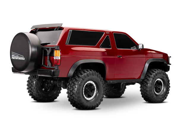 Traxxas Nissan Pathfinder TRX-4 1/10 skala  Rød  RTR