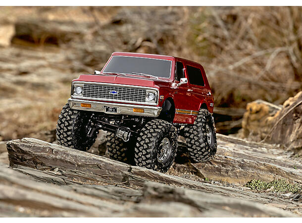 Traxxas TRX-4  Crawler Blazer 1972 High Trail 1/10 skala   Rød  RTR