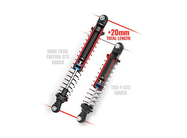 Traxxas TRX-4  Crawler Blazer 1972 High Trail 1/10 skala   Rød  RTR