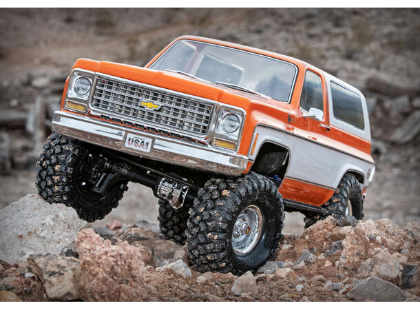 Traxxas TRX-4  Crawler Blazer 1979 Clipless 1/10 skala  Orange  RTR