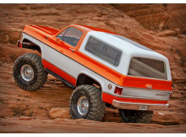 Traxxas TRX-4  Crawler Blazer 1979 Clipless 1/10 skala  Orange  RTR