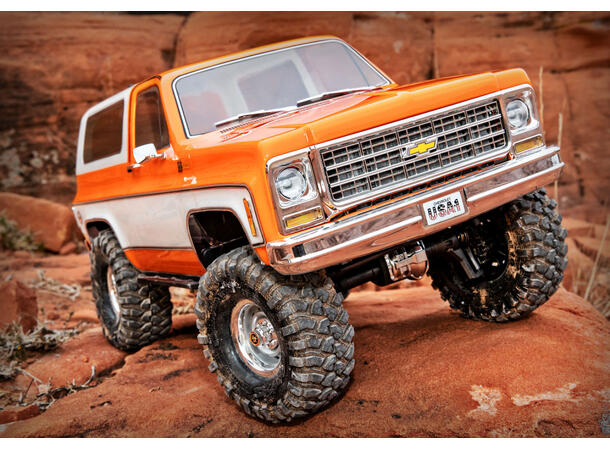 Traxxas TRX-4  Crawler Blazer 1979 Clipless 1/10 skala  Orange  RTR