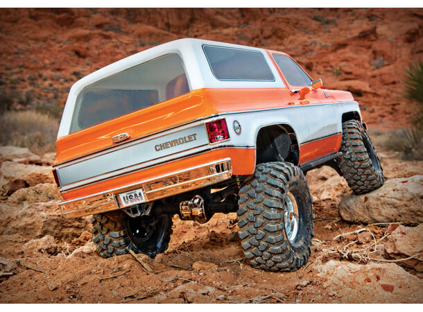 Traxxas TRX-4  Crawler Blazer 1979 Clipless 1/10 skala  Orange  RTR