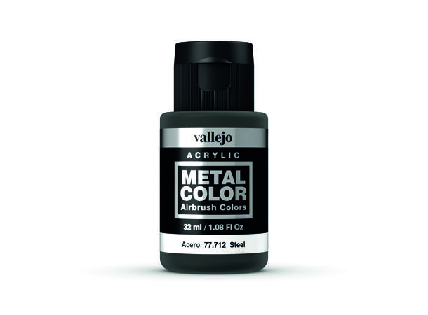 Vallejo Metal Color  32ml Stål farge