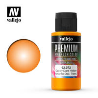 Vallejo Metallic Akryl maling 60ml Candy mørk gul for Airbrush