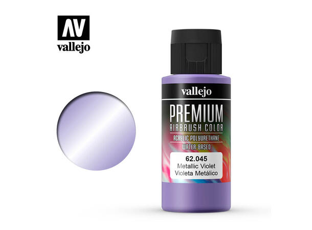 Vallejo Metallic Akryl maling 60ml Metallic lilla for Airbrush