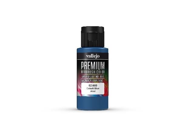 Vallejo Premium Akryl maling 60ml Cobalt blå for Airbrush