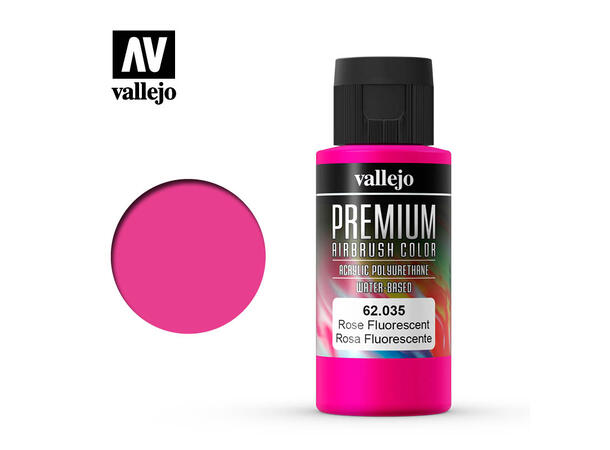Vallejo Premium Akryl maling 60ml Rosa fluor for Airbrush