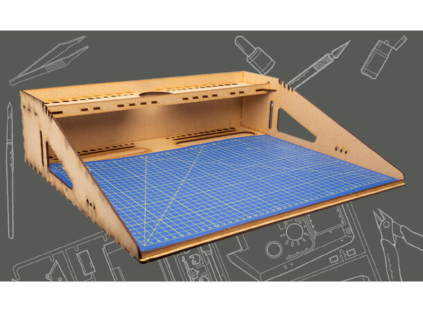 Work station for modelling 46x39x12cm