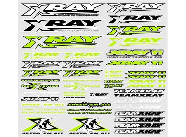 Xray Neon dekaler Gul