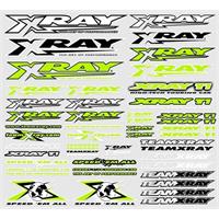Xray Neon dekaler Gul 