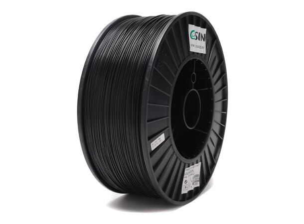 eSUN PLA+ 1.75mm 3kg - Black Sort