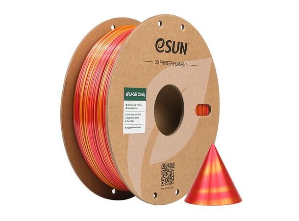 eSUN Silk Candy 1.75mm 1kg - Red Gold