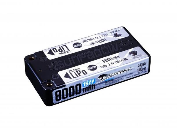1s  8000mAh 55C -Sunpadow Platin Shorty 110C