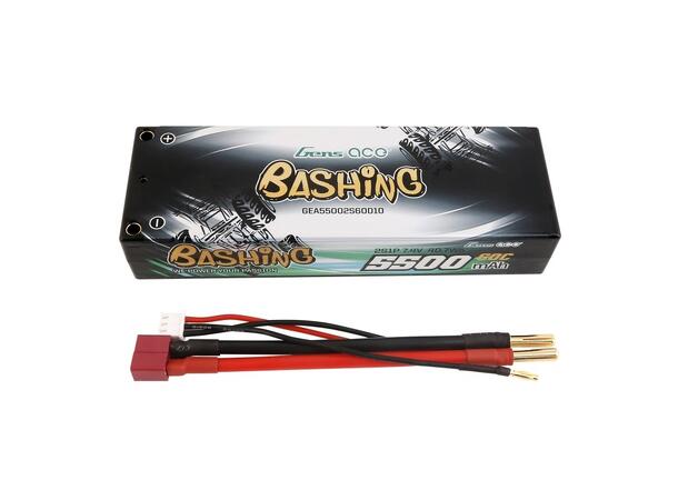 2s  5500mAh -60C- Gens Ace Hard Case Deans