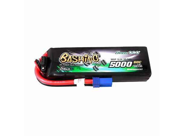 3s  5000mAh - 60C - Gens Ace Bashing EC5 G-Tech