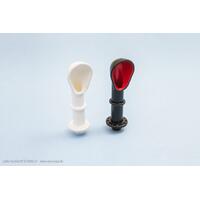 Aeronaut dekksventil Ø13xH36mm i plast  3 stk