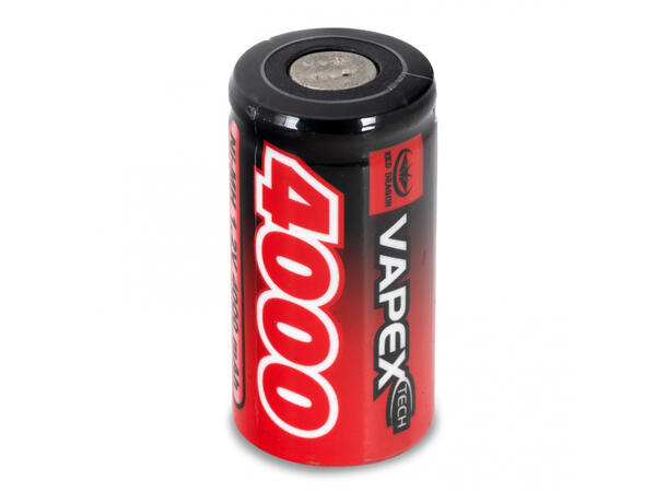 Batteri 1,2V 4000mAh Sub-C u/loddeører