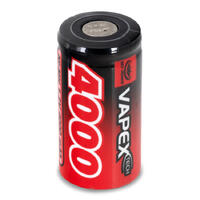 Batteri 1,2V 4000mAh Sub-C u/loddeører