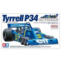 F1  Tyrrell P34 6-hjuling 1/12 Tamiya Plastbyggesett