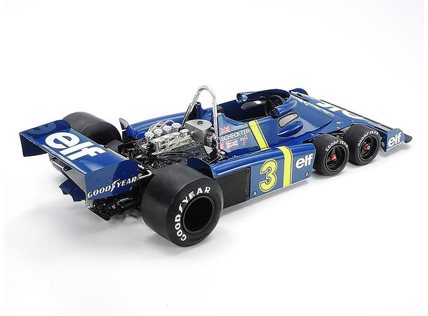 F1  Tyrrell P34 6-hjuling 1/12 Tamiya Plastbyggesett