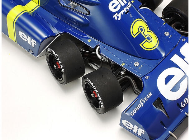 F1  Tyrrell P34 6-hjuling 1/12 Tamiya Plastbyggesett