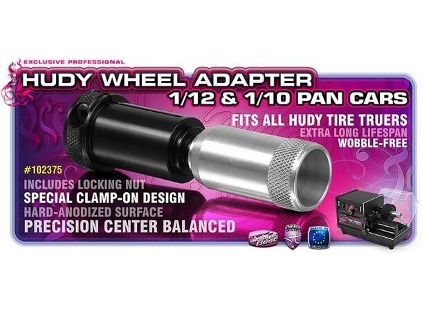 HUDY Wheel adapter 1:12 & 1:10 pan §