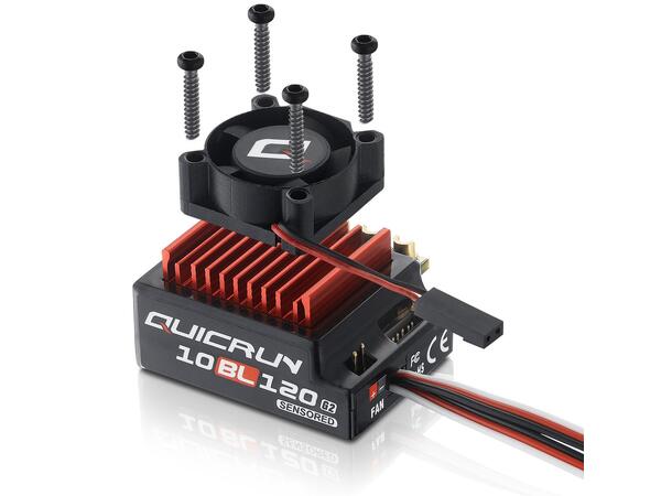 Hobbywing QuicRun 10BL120 G2 Brushless ESC 2-3s
