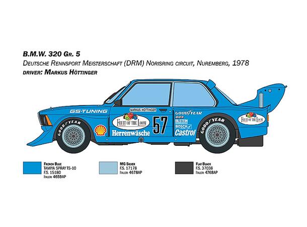 Italeri  BMW 320 Group 5 1:24