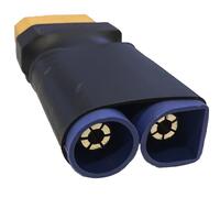 Overgang - Male EC5 til Female XT90 Bronto