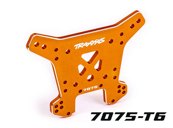 Shock Tower Rear Alu HD Orange Orange