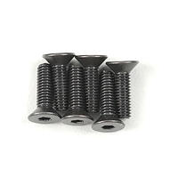 Skrue unbrako 3x10mm forsenket maskin 6 stk unbako