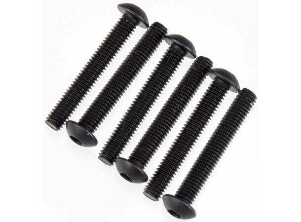 Skrue unbrako 3x20mm knappehode 6 stk