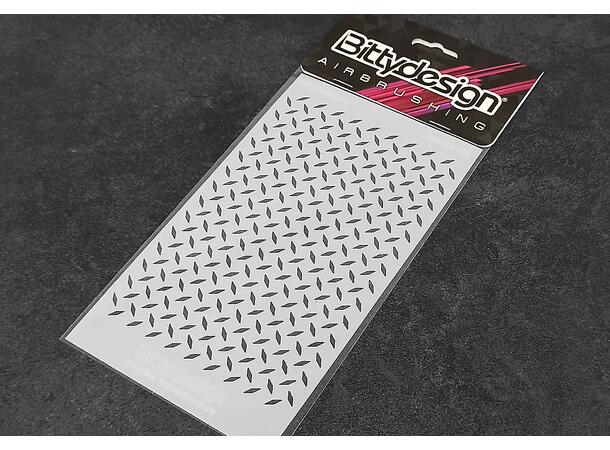 Stensil - Diamond Plate Bittydesign