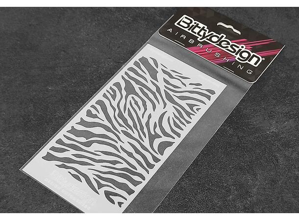 Stensil - Zebra Bittydesign
