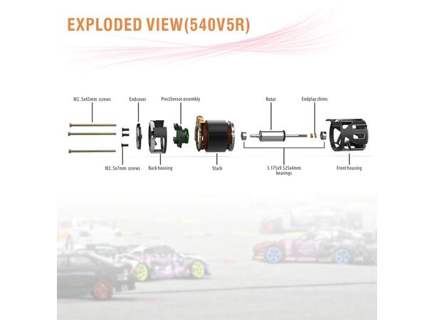 Surpass Hobby 540 17.5T V5R SPEC Rocket
